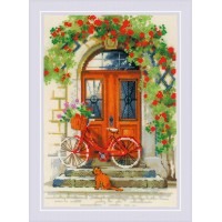 Риолис Набор для вышивания "Риолис"1831«Дверь в Италию»21*30 см Набор для вышивания "Риолис"1831«Дверь в Италию»21*30 см 