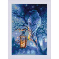 Риолис Набор для вышивания «Риолис» 1876  «Мудрый ворон»21*30 см Набор для вышивания «Риолис» 1876  «Мудрый ворон»21*30 см 