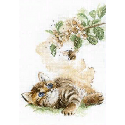 Набор для вышивания Набор для вышивания «Риолис» 1996 «Полет шмеля» 21 х 30 см Набор для вышивания «Риолис» 1996 «Полет шмеля» 21 х 30 см