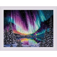 Риолис Набор для вышивания «Риолис» 2038 Сказка Севера 40*30 см Набор для вышивания «Риолис» 2038 Сказка Севера 40*30 см 