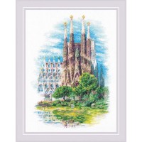 Риолис Набор для вышивания «Риолис» 2098 Саграда Фамилия 30*40 см Набор для вышивания «Риолис» 2098 Саграда Фамилия 30*40 см 