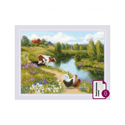 Набор для вышивания Набор для вышивания «Риолис» 2101 У реки 40*30 см Набор для вышивания «Риолис» 2101 У реки 40*30 см