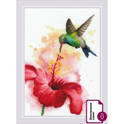 Набор для вышивания Набор для вышивания «Риолис» 2178 Колибри 21*30 см Набор для вышивания «Риолис» 2178 Колибри 21*30 см