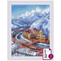 Риолис Набор для вышивания «Риолис» 2195 Роза Хутор 30*40 см Набор для вышивания «Риолис» 2195 Роза Хутор 30*40 см 