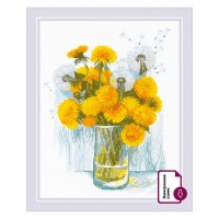 Риолис Набор для вышивания «Риолис» 2229 Солнечные одуванчики 24*30 см Набор для вышивания «Риолис» 2229 Солнечные одуванчики 24*30 см 