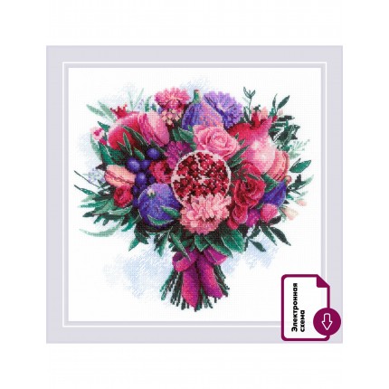 Набор для вышивания Набор для вышивания «Риолис» 2230 Фруктовый букет 25*25 см Набор для вышивания «Риолис» 2230 Фруктовый букет 25*25 см