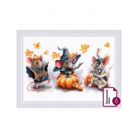 Риолис Набор для вышивания «Риолис» 2241 Мышиная вечеринка 30*21 см Набор для вышивания «Риолис» 2241 Мышиная вечеринка 30*21 см 