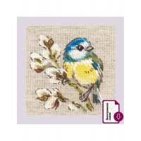 Риолис Набор для вышивания «Риолис» 2244 Синичка 10*10 см Набор для вышивания «Риолис» 2244 Синичка 10*10 см 