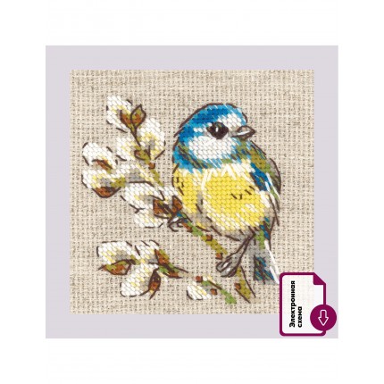 Набор для вышивания Набор для вышивания «Риолис» 2244 Синичка 10*10 см Набор для вышивания «Риолис» 2244 Синичка 10*10 см