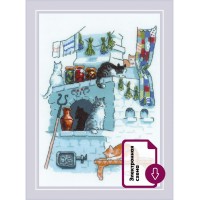 Риолис Набор для вышивания «Риолис» 2283 Кошкин дом 21*30 см. Набор для вышивания «Риолис» 2283 Кошкин дом 21*30 см. 