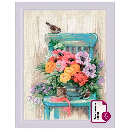 Набор для вышивания Набор для вышивания «Риолис» 2299 Цветы моего сада 30*40 см. Набор для вышивания «Риолис» 2299 Цветы моего сада 30*40 см.