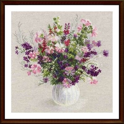 Набор для вышивания Набор для вышивания «Сотвори Сама» 1010 Летний букет,48х48 см Набор для вышивания «Сотвори Сама» 1010 Летний букет,48х48 см