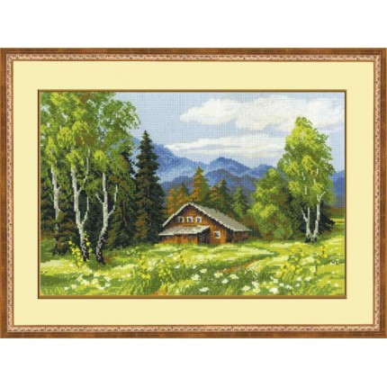 Набор для вышивания Набор для вышивания «Сотвори Сама» 1051 Шале,38х26 см Набор для вышивания «Сотвори Сама» 1051 Шале,38х26 см