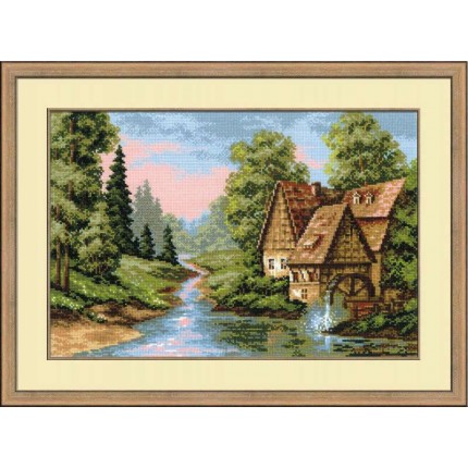 Набор для вышивания Набор для вышивания «Сотвори Сама» 1097 Мельница,38х26 см Набор для вышивания «Сотвори Сама» 1097 Мельница,38х26 см