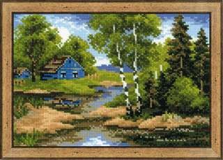 Набор для вышивания Набор для вышивания «Сотвори Сама» 1113 Летний домик,21х15 см Набор для вышивания «Сотвори Сама» 1113 Летний домик,21х15 см