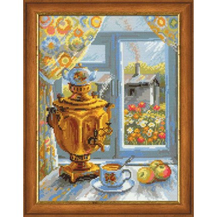 Набор для вышивания Набор для вышивания «Сотвори Сама» 1145 Самовар,30х40 см Набор для вышивания «Сотвори Сама» 1145 Самовар,30х40 см
