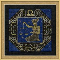 Риолис Набор для вышивания «Сотвори Сама» 1207 Весы,25*25 см Набор для вышивания «Сотвори Сама» 1207 Весы,25*25 см 