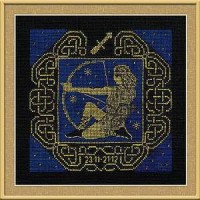 Риолис Набор для вышивания «Сотвори Сама» 1209 Стрелец,25*25 см Набор для вышивания «Сотвори Сама» 1209 Стрелец,25*25 см 
