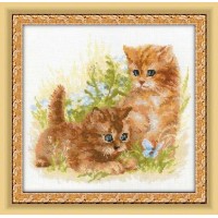 Риолис Набор для вышивания «Сотвори Сама» 1391 Детские забавы 25*25 см Набор для вышивания «Сотвори Сама» 1391 Детские забавы 25*25 см 