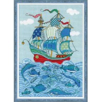 Риолис Набор для вышивания «Сотвори Сама» 1465 21х30 см Набор для вышивания «Сотвори Сама» 1465 21х30 см 