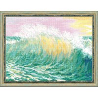 Риолис Набор для вышивания «Сотвори Сама» 1559 Волна 40*30 см Набор для вышивания «Сотвори Сама» 1559 Волна 40*30 см 