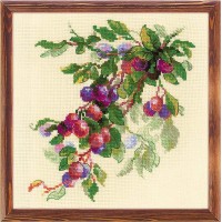 Риолис Набор для вышивания «Сотвори Сама» 1616 Ветка сливы 30*30 см Набор для вышивания «Сотвори Сама» 1616 Ветка сливы 30*30 см 