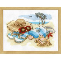 Риолис Набор для вышивания «Сотвори Сама» 1719 Отдых на море 24*18 см Набор для вышивания «Сотвори Сама» 1719 Отдых на море 24*18 см 