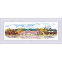 Риолис Набор для вышивания «Сотвори Сама» 1734 Усадьба Кусково  65*22 см Набор для вышивания «Сотвори Сама» 1734 Усадьба Кусково  65*22 см 