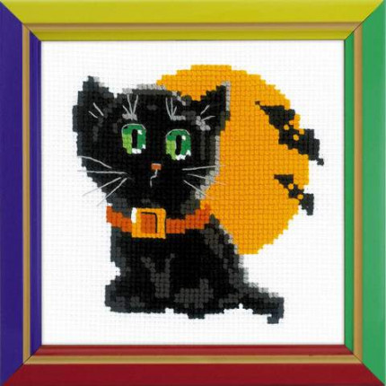 Набор для вышивания НВ175 Чёрный кот