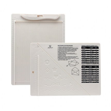 Доска для создания конвертов и открыток "Рукоделие"  (21,5x16,2x0,7см) (арт. DDB-02)