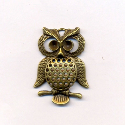 Металлические шармы "Совушка" (арт. MPR001)