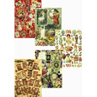 Рукоделие Набор бумаги для декупажа «Рукоделие» PTP(N)-012 Набор бумаги для декупажа «Рукоделие» PTP(N)-012 