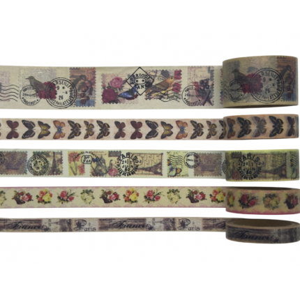 Набор для творчества NT-221 "Рукоделие" клейкая лента бумажная-4 (арт. Набор для творчества NT-221 "Рукоделие" клейкая лента бумажная-4)