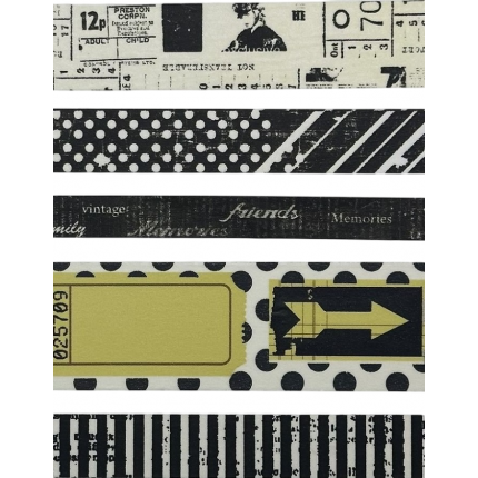 Набор для творчества NT-222 "Рукоделие" клейкая лента бумажная-5 (арт. Набор для творчества NT-222 "Рукоделие" клейкая лента бумажная-5)