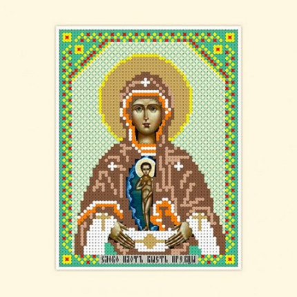 Икона Божией Матери " Слово плоть бысть" Албазинская (арт. АКН-028)