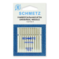 Schmetz Иглы стандартные 130/705 H № 70/10, 10 шт. Schmetz 0701111 Иглы стандартные 130/705H № 70/10, 10 шт. Schmetz 0701111 