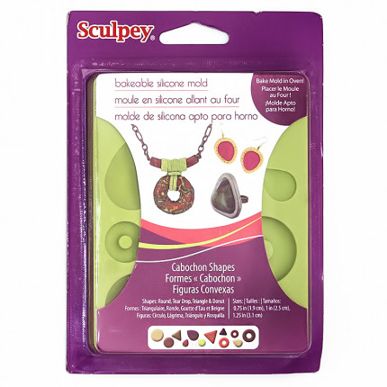 "Sculpey" Cabochon Shapes форма для изготовления полубусин APM81