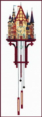 Набор для вышивания "ИН" №32 В-10 "Волшебные часы" 30х95 см (арт. №32)
