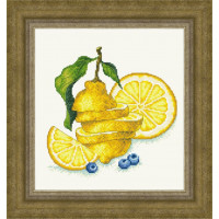 Сделано с любовью Набор для вышивания Набор для вышивания «Сделано с любовью» ВИ-023 Сочный лимон 