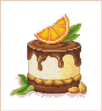 Набор для вышивания Набор для вышивания «Сделано с любовью» ВИ-061 Шоколадный апельсин Набор для вышивания «Сделано с любовью» ВИ-061 Шоколадный апельсин