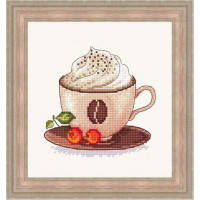 Сделано с любовью ВИ-011 Набор для вышивания «Сделано с любовью» ВИ-011 Кофе со сливками 