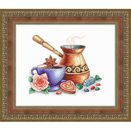 Набор для вышивания ВИ-055 Набор для вышивания «Сделано с любовью» ВИ-055 Кофе по-восточному