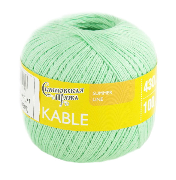 Пряжа для вязания Семеновская фабрика Kable (Кабле)