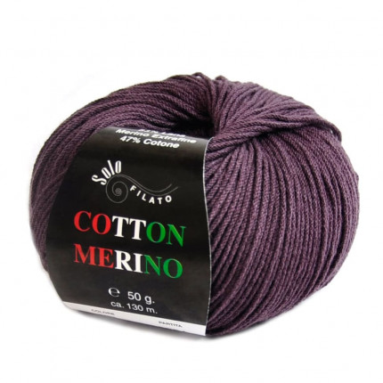 Пряжа для вязания Solo Filato Cotton Merino