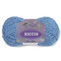 Riccio Цвет 5142 голубой / люрекс серебро