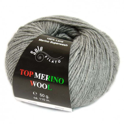 Пряжа для вязания Solo Filato Top Merino Wool