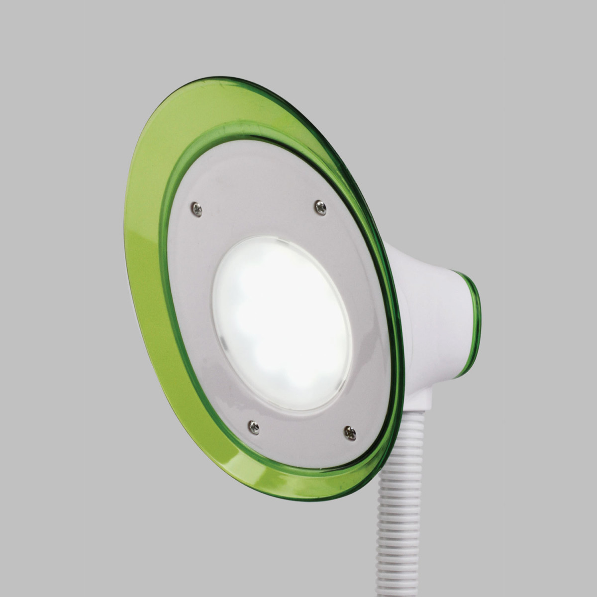 Светильник настольный SONNEN OU-608, на подставке, светодиодный, 5 Вт, белый/зеленый, 236670 (арт. 236670)