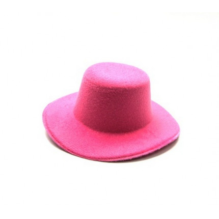Шляпа круглая (10 см) уп=1шт цв. розовый (арт. 26188)