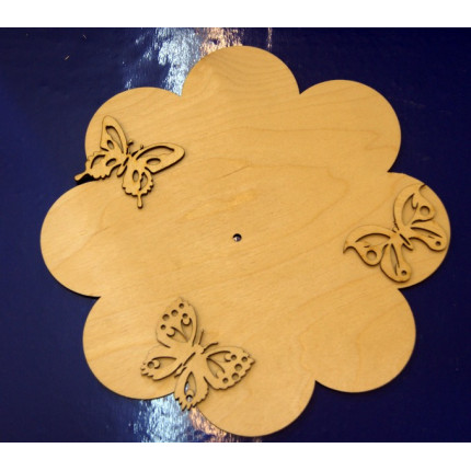 Циферблат Цветок с бабочками (арт. 045538)