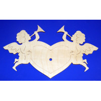 ПКФ Созвездие 047246 Циферблат "Сердце с ангелами" 